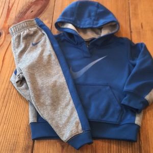 Nike 24mo./2T athletic hoodie and pants.